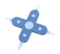 KOCKSHION Strumento in Materiale Pp e Pet 4 in 1 la Cura del Ragazzo Ragazza Design a Forma di Croce per Rimozione Cerume e Pulizia Nasale Colore Blu per Ragazzo Ragazza
