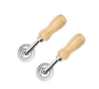 KOCNYDEY Rotella tagliapasta, per ravioli, per uso domestico e cucina, 3,3 cm, confezione da 2