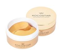 KOCOSTAR Princess Eye Patch Gold - 30 paia di cuscinetti per occhi coreani contro occhiaie, rughe, linee sottili con oro 24 carati, niacinamide, olio di lavanda, delicate toppe anti-invecchiamento,