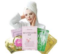 KOCOSTAR Set di 5 spa per viso, occhi, labbra, mani - Set benessere coreano per donne - coccole corpo completo - regalo di bellezza