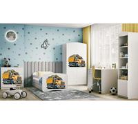KOCOT KIDS Babydreams 2 Giorno, Legno d'ingegneria, Bianco, Letto per bambini