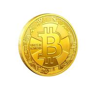 Kocreat Bitcoin Lucky Coin BTC Rete Virtuale Oro Argento Placcato Moneta Libertà Americana Morgan Moneta Libertà Hobo Coin Sfida Moneta Moneta Souvenir Coin Copia Oro
