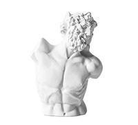 Kocreat Mini statue in resina, 8 cm, stile mitologia greca, oggetti artistici da collezione, busti ideali per arredare la tua casa, motivo: Zeus