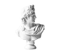 Kocreat Mini statue in resina, 8 cm, stile mitologia greca, oggetti artistici da collezione, busti ideali per arredare la tua casa, motivo: Mini Apollo