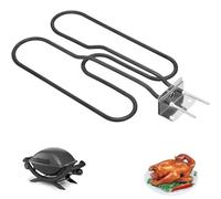 Kocusu Elemento riscaldante 66631 per barbecue elettrico Weber Q140, Q1400, SUS840, spirale riscaldante in acciaio inox, 230 V, 2200 W, elemento riscaldante compatibile con Q1400, Q140,20,5 x 40,5 x