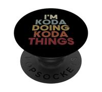 Koda Name Koda Personalized Name First Given PopSockets PopGrip Adesivo