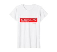 Kodachrome 40 Maglietta, Donna, Bianco, S
