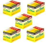 Kodak 400 TMAX Professional ISO 400, 36 mm, 36 esposizioni, pellicola in bianco e nero, confezione da 5