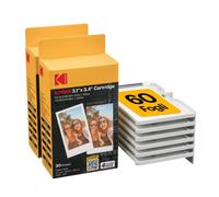 KODAK 4PASS 5,3 x 8,6 cm Cartuccia di pellicola (60 fogli) per KODAK Mini 2 Retro e Mini Shot 2 Retro