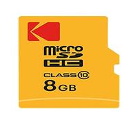 Kodak 8 GB microSDHC Scheda di Memoria Micro SD con Adattatore SD Class 10
