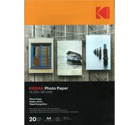 Kodak A4 Gloss Photo Paper Premium Printer Paper for Inkjet Printers A4-180gsm