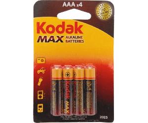 Kodak Alkaline Max LR03 AAA BL4