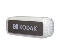 KODAK Altoparlante Bluetooth impermeabile IPX6, suono potente 8 W, illuminazione RGB, durata 5 ore, connessione Bluetooth V5.0, bianco
