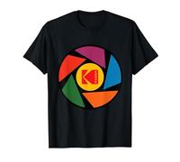 Kodak Aperture Design Maglietta, Uomo, Nero, XL