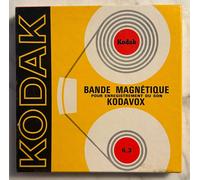 Kodak Bande Magnétique Kodavox Double Durée V150 147mm 375m Réel NOS