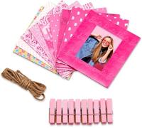 KODAK Barbie x Cornici di Carta Colorate e Decorative a Tema Barbie per Progetti Fotografici 2x3” - 20 Iconiche Cornici Barbie per Decorare il Tuo Album di Foto, Diario e Altro