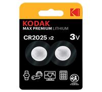 Kodak Batteria Al Litio Max Premium Ultra Cr2025 2 Unità