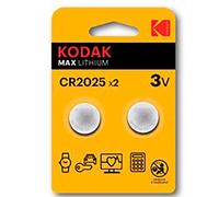 KODAK PILA KCR-2025-1 3V. 2 UDS