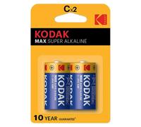 KODAK Confezione da 2 Batterie alcaline MAX LR14/C - 1,5V