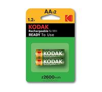 Batterie Ricaricabile LR6 Kodak NI-MH 2600 mAh [2 pcs]