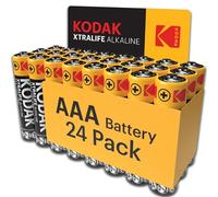 Kodak | Batterie AAA | Batterie Triple A | 24 pezzi | Batterie usa e getta | Batteria alcalina 1,5 V