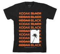 Kodak Black Palm autorizzato Uomo maglietta