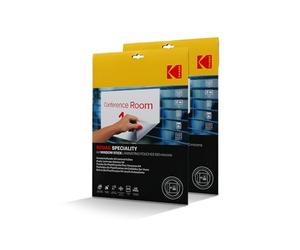 KODAK Bustine per plastificazione A4 Window Stick - Confezione da 2 x 10 fogli (20 totali), 150 Micron, autoadesivi, formato A4, modello KD-LMA4RW-PK10C
