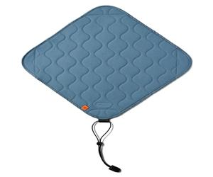 KODAK Camera Wrap Avvolgente per Fotocamera Taglia L 38,5 x 38,5 cm - Impermeabile, Antigraffio e antipolvere Protettivo per Fotocamera reflex, Obiettivo tele (Blu Acciaio) [un articolo]