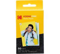 KODAK Carta Fotografica autoadesiva da 2x3 Zink 50 Fogli Compatibile Printomatic