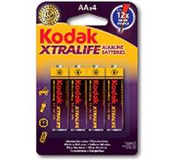 Kodak cat30952027 - Batterie alcaline LR 06 AA, confezione da 4