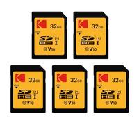 KODAK Confezione da 5 schede di memoria SDHC Ultra High Speed - 32 GB