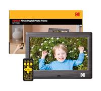 KODAK Cornice digitale da 7 pollici, cornice elettronica, schermo IPS, foto/musica/lettore video, calendario/allarme, supporto USB o scheda SD, rotazione automatica, con telecomando