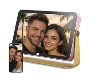KODAK Cornice Digitale WiFi 10 Pollici con Ricaricabile Batteria 4000mAh, HD IPS Touchscreen Cornice Elettronica Cloud con App, 16GB di Memoria, Condivisione di Immagini Musica Videos con la Famiglia