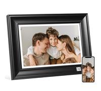 KODAK Cornice Digitale WiFi Cornice Foto Digitale 10 pollici, FHD 1920 * 1200 Touchscreen, Cloud Cornice Elettronica in Legno con Memoria da 32GB, Condivisione di Foto, Video e Musica via USB o App