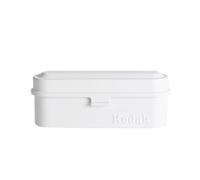 Kodak Film Case-5 rotoli di pellicola da 35 mm, compatta, in acciaio, per ordinare e proteggere i rotoli di pellicola(Bianco)(pellicola non inclusa)