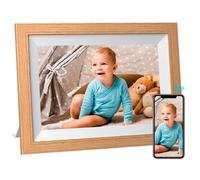 Kodak Digitaler Bilderrahmen RCF-1012W 10 WiFi Hellbraun Weiss Cornice per foto