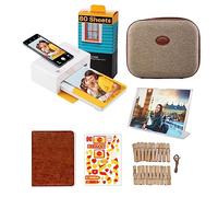 Kodak Dock Plus PD460 Regalo di Natale, Stampante Fotografica Portatile per Smartphone, 10 x 15 cm, Confezione di Accessori da 90 Carte Fotografiche
