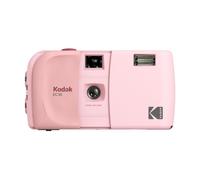 KODAK EC35 - Fotocamera a pellicola da 35 mm, riutilizzabile, senza messa a fuoco, flash integrato, copertura scorrevole, compatibile con principianti (Singolo, Rosa fard)