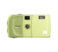 KODAK EC35 - Fotocamera a pellicola da 35 mm, riutilizzabile, senza messa a fuoco, flash integrato, copertura scorrevole, compatibile con principianti (Singolo, Verde avocado)