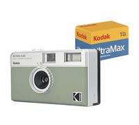 KODAK EKTAR H35 Half Frame Film Camera (salvia, Bundle con pellicola 24exp)