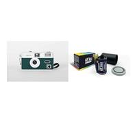 KODAK F9 - Fotocamera Ricaricabile Ultra F9-35mm - Verde Notte + GT PHOTO Pellicola Colore Retrò 35mm - 24 Foto