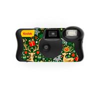 KODAK FunSaver 39 - Fotocamera usa e getta con flash integrato, 39 pose, pellicola a colori da 24 mm, ISO 800, ideale per foto spontanee, viaggi, matrimoni e momenti indimenticabili.