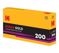 Gold 200 Color 120 Negative Roll Film, confezione da 5