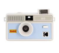 Kodak i60 - Fotocamera a pellicola riutilizzabile da 35 mm, stile retrò, senza messa a fuoco, flash integrato, premere e flash pop-up (celeste)