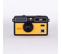 Kodak i60 - Pellicola fotografica riutilizzabile da 35 mm, stile retrò, senza messa a fuoco, flash integrato, stampa e flash pop-up (giallo)