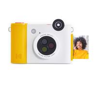 Kodak istantanea Smile+ White 5MP Bianco e Giallo con Flash e Bluetooth