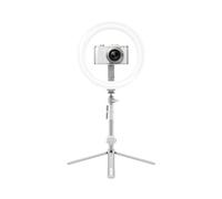 KODAK LED Selfie Ring Light - Treppiede, per Smartphone, Fotocamere DSLR Compatte, Action Cam, con Telecomando, Luminosità e Bilanciamento dei Colori Regolabili, 1600 Lumen - Bianco
