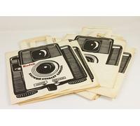 Kodak Lotto Di 10 Bustine Pubblicità Produzione Francese Verso 1960
