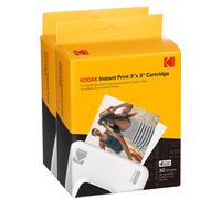 KODAK INSTANT PRINT 3X3" PAPER 30 Sheet Ink Ribbon ICRG-330