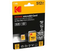 KODAK MICRO SD 512GB UHS-II U3 V60 MEMORY CARD ULTRA PRO PERFORMANCE